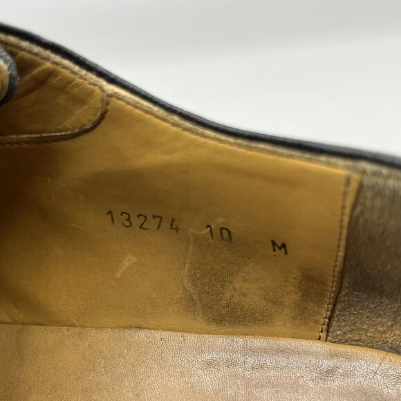 Magnanni Miro‎ Double Monk Strap Shoes Men Size 10 M Black Leather Low Top Dress main image 12